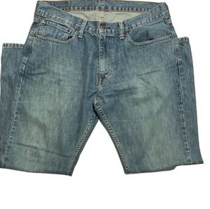 Levi's Men's 527 Slim Straight Leg Blue Jeans Size W34 L30
